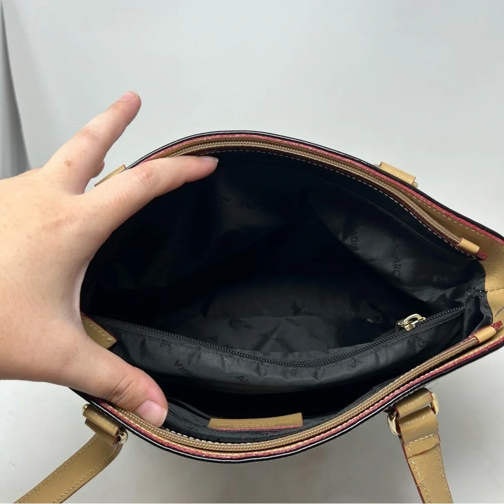 Arcadia Patent Leather Tote Bag